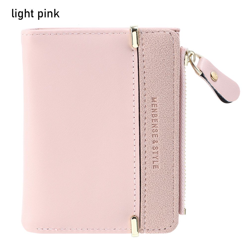 

Fashion Women Coin Purse Mini Clutch Short Wallet Card Holder Female Hasp Mini Clutch For Girl Coin Purse Small Wallet светло-розовый