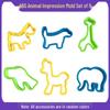 Handmade Colored Playdough Set for Kids with Molds and DIY Tools