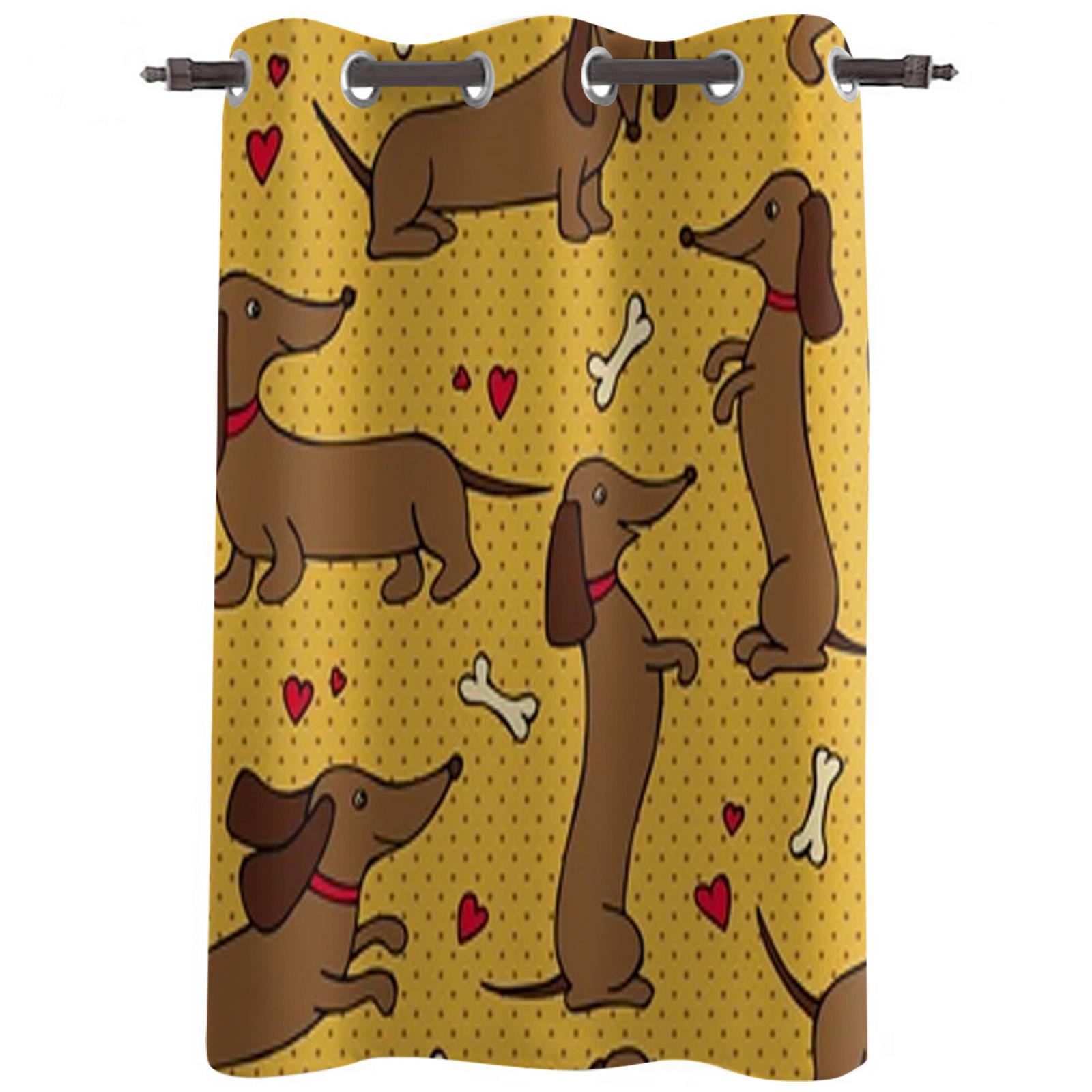 Занавеска для таксы для гостиной — фото 2