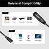 ABUO-USB C To XLR Cable,6.6 FT XLR Male To USB C Converter Adapter,Stereo Cable For Amplifier, Speaker, Mixer Console, Etc