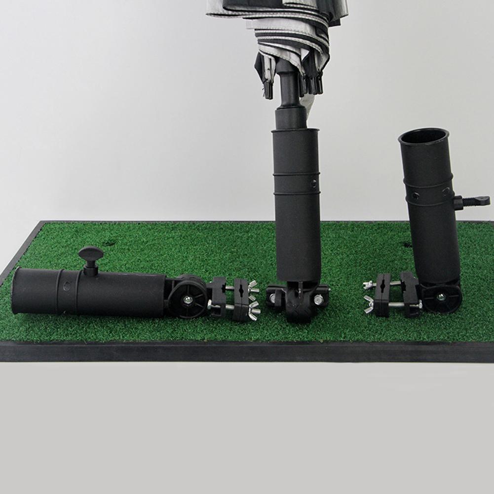 Golf Push Cart Umbrella Holder Golf Cart Universal Golf Trolley Umbrella Stand Umbrella Bracket for Golf Cart Bike Baby Stroller