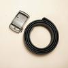 New Men's Genuine Leather Belt, Business Automatic Buckle Belt, Alloy Belt Inside