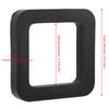 5PCS Tow Hitch Receiver Silencer Pad Trailer Cushion Auto Accessory 2" / 2.0in Universal Noise Elimination Cushion Provision