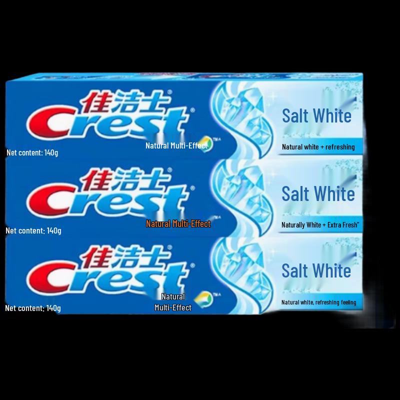 

Crest Salt Whitening Toothpaste, 3 x 140g Pack