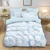High-quality Printing Duvet Cover Set,Retro Print Bedding Set with Pillowcases 75*50cm for Adult Kids,Gifts for family members