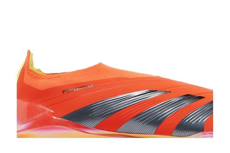 adidas Predator Elite Laceless FG Solar Red Core Black Team Solar Yell