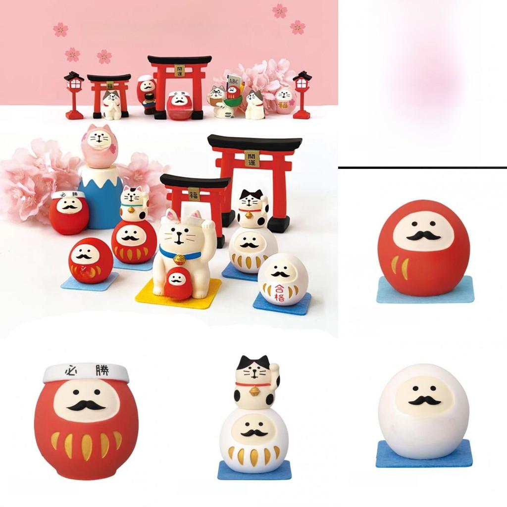 Cat Figurine Resin Craft With Lucky Charm For Student Exam Wishes