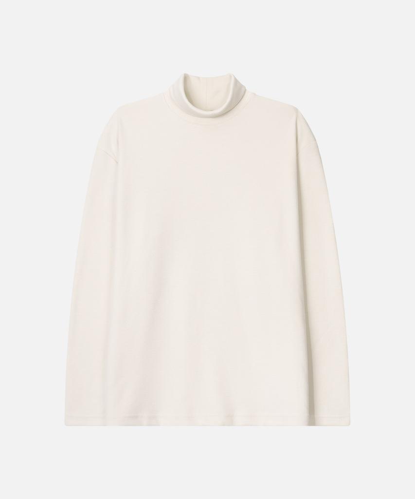 DRAW FIT Turtleneck Knit T-Shirt Set (Type B)