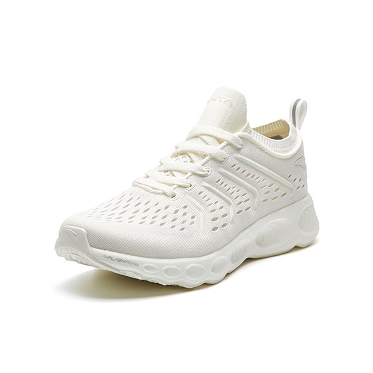 Anta Training Series Shock Absorbing Non-Slip Breathable Low-Top Training Shoes Women Shoes White 12825588-1