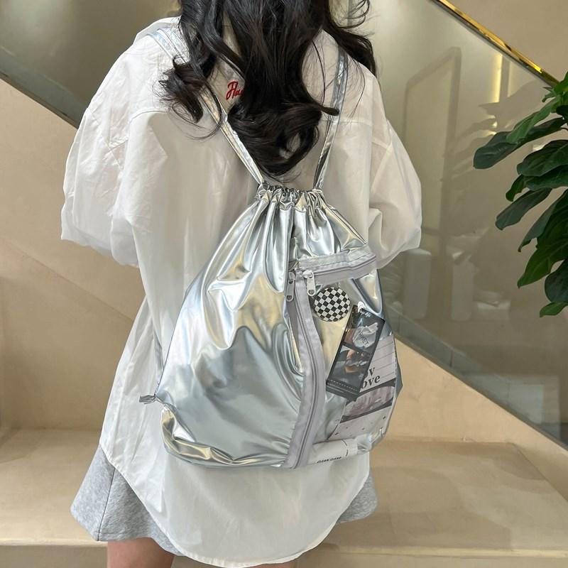 2025 new large-capacity niche design storage bag lightweight personalized commuting spring casual simple backpack