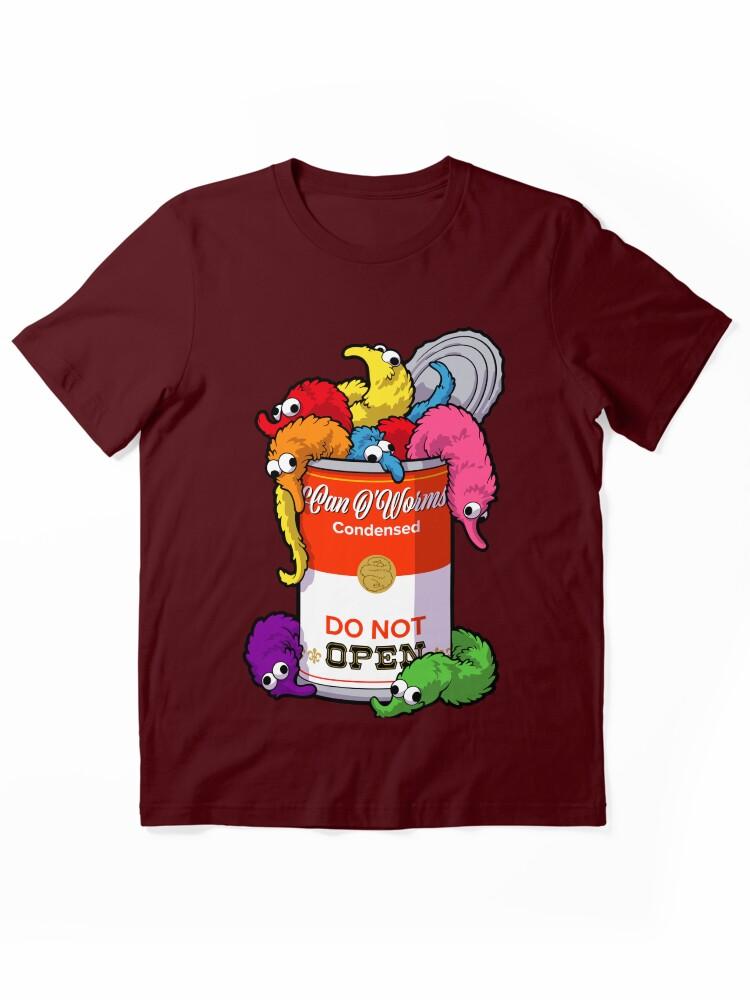 Worms Can O' Worms on a String ~ Do Not Open Essential T-Shirt