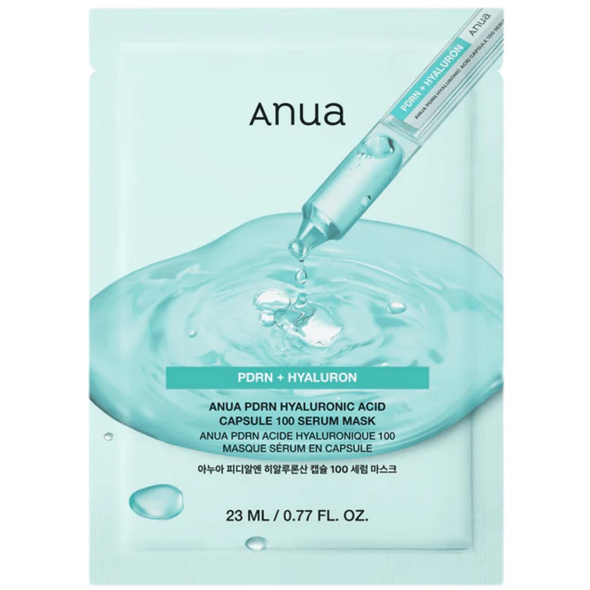 

ANUA PDRN Hyaluronic Acid Capsule 100 Serum Mask 23ml maska nawilżająca