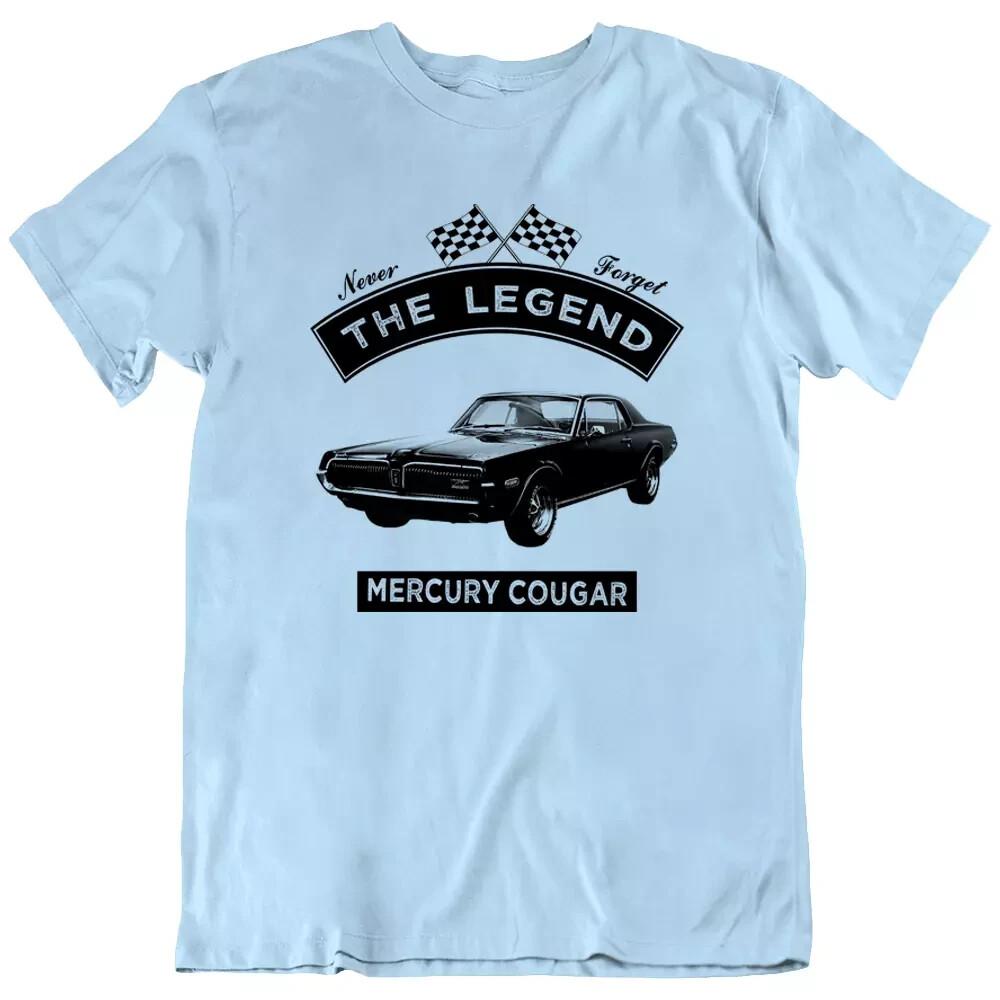The Legend, 1968 Mercury Cougar Classic Car Vintage Retro T Shirt Tee Gift New Unisex T-Shirt XXXL