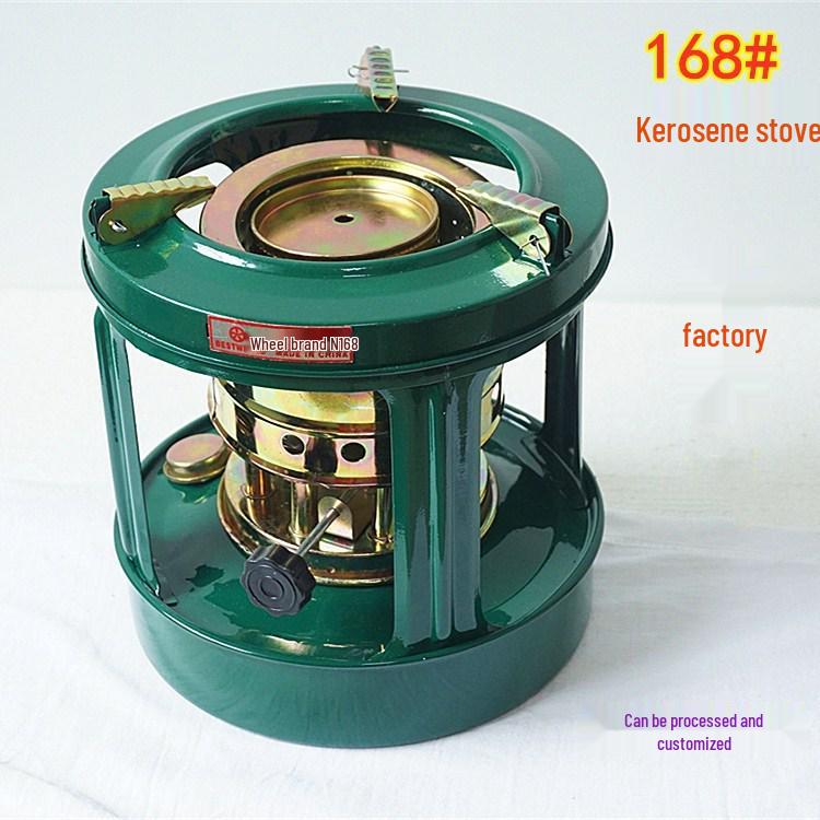 

168 Adjustable Kerosene and Diesel Outdoor Heating Stove зелёный