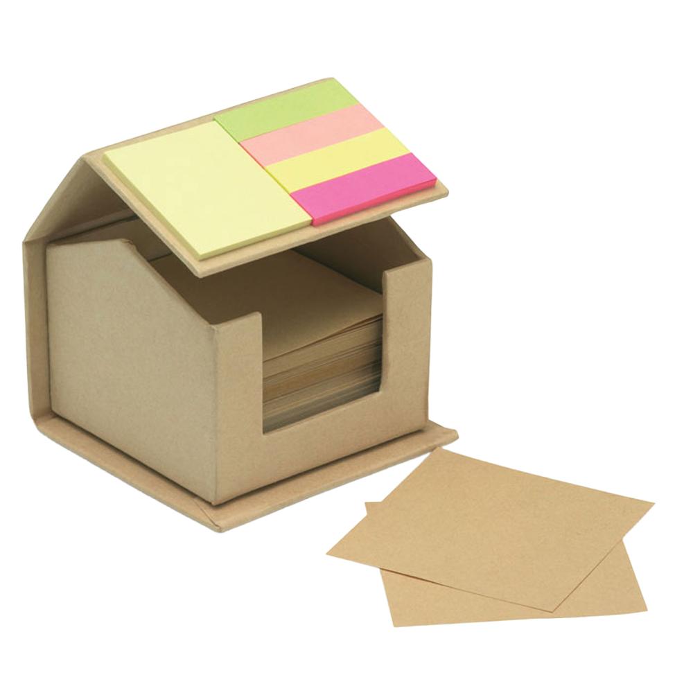 MidOcean Recyclopad House Recycled Memo Pad Set