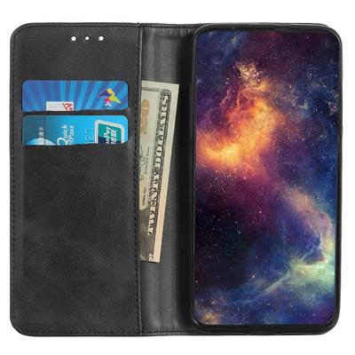 For Honor 200 Lite Protective Case Magnetic Closing Split Leather Wallet Phone Shell