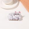 Small Claw Hair Clips for Women Girls Cute Cat Mini Jaw Clips for Thin Hair Nonslip Hair Styling Accessories