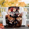 Customizable Spider Man Throw Blanket – Personalized Name, All-Season Cozy Snug Blanket, Machine Washable, Personalized Blanket
