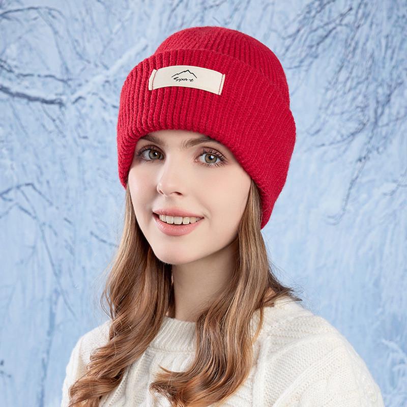 Casual Knit Hat For Women With Neck Protection And Windproof Face Mask For Winter