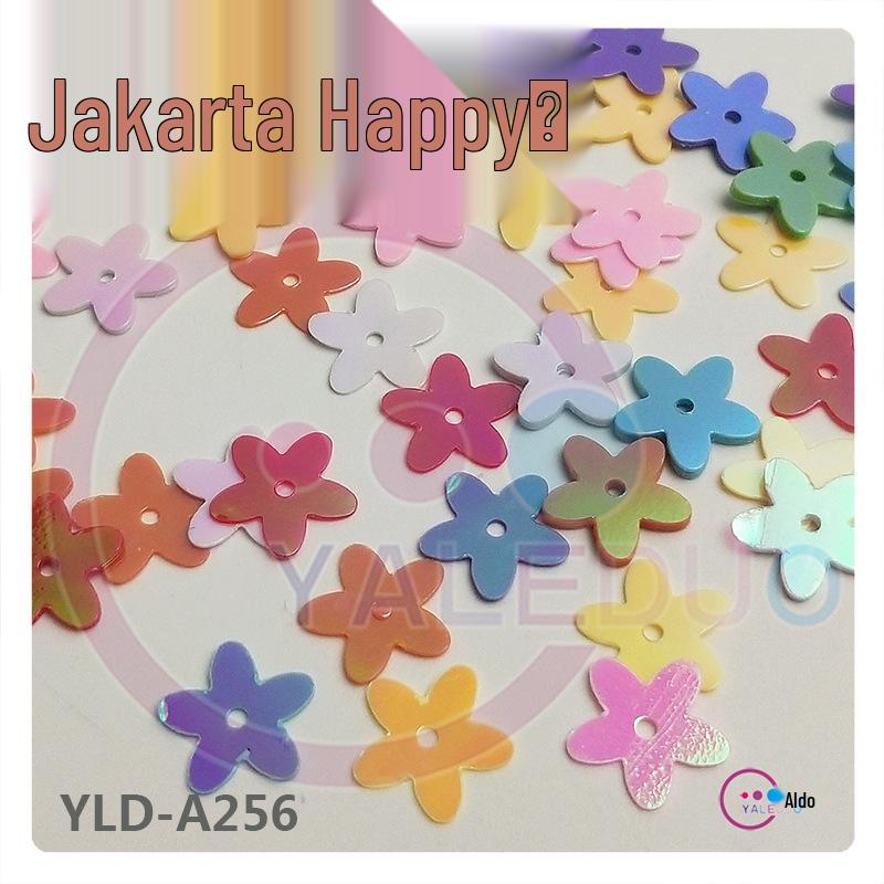 

Yaleduo 10mm Flower Sequin DIY Earrings & Bracelet Threading Accessories 20g/pack