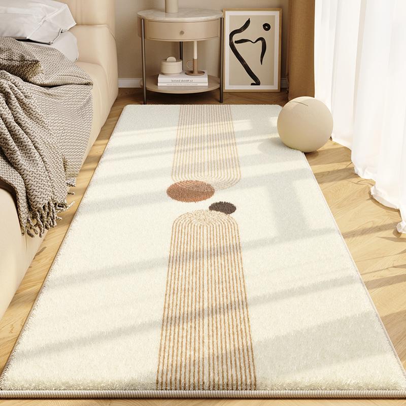 Morandi Color Bedroom Bedside Carpet Master Bedroom Bedside Floor Mat Room Premium Sense Floor Mat Long Strip Machine Washable Mat