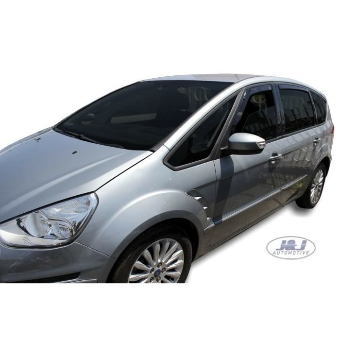 J&amp;J AUTOMOTIVE | Heko Deflecteurs d'air Déflecteurs de Vent Pour Ford S-Max 2010-2015