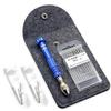 Pin 16 Storage Case Quiet Hand Precision Drilling Tool for Resin and Plastic Models Vise, Drills, Included, Drill, (Blue)