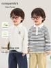 Kaka Panda Kids' Polo Neck Long Sleeve T-shirt - Boys' and Girls' Spring/Autumn Top