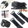 Reusable Self-adhesive Nylon Zip Ties Buckle Velcro Tie Cable Fasteners Storage Yoga Mats, Models, and Cargo with Buckle Straps