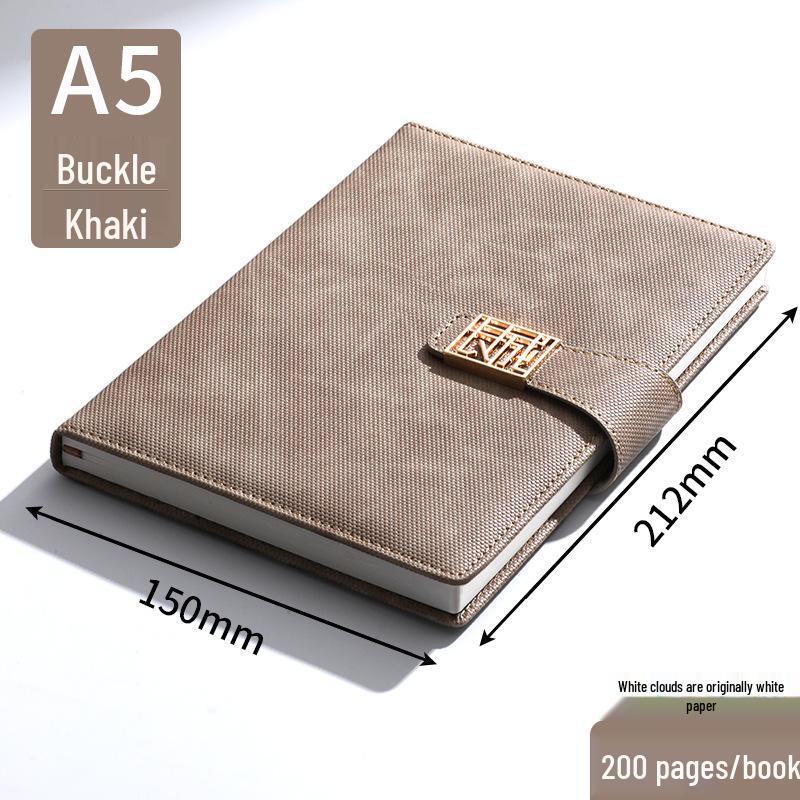 A5 Custom Logo Thickened Business Notebook Gift Set with Diary