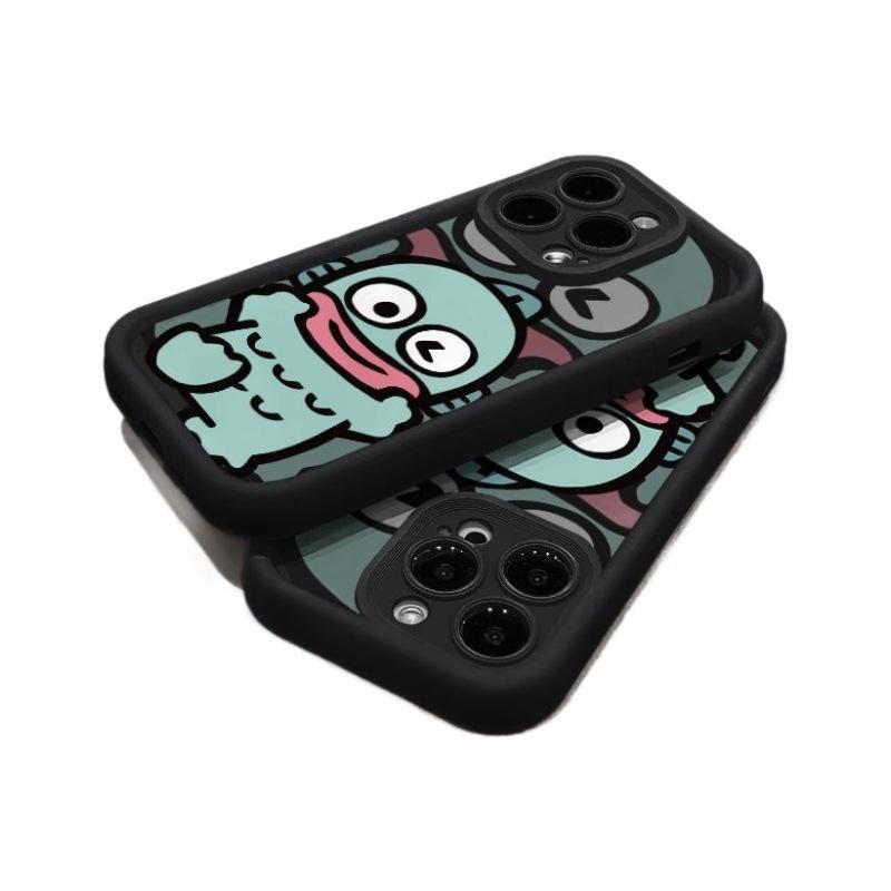 Cartoon winking clownfish for iPhone15promax iPhone case 12 anti-drop 14plus matte XS