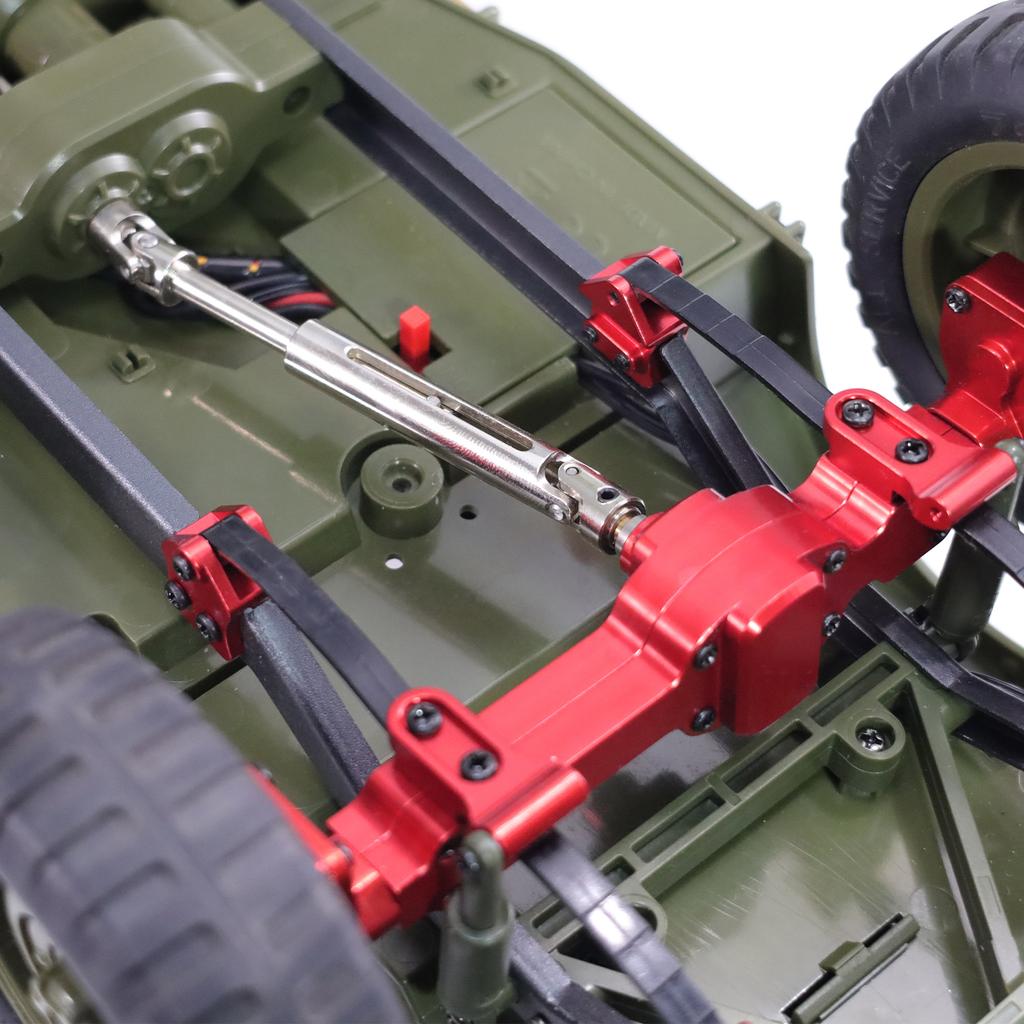 For JJRC 1/10 C8815 C8835 Willis retro military jeep military card RC car accessory Metal modification upgrade accessories