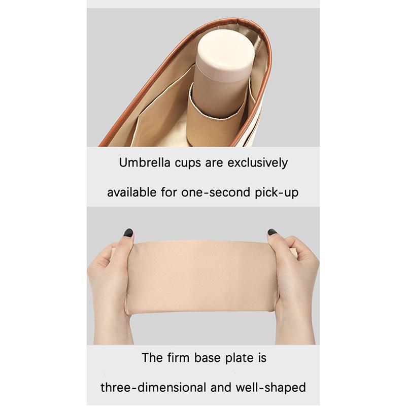 EverToner Bag Organizer Insert for H Cabasellier 35 Satin Lined Inner Bag Support Storage Liner Handbag Shaper & Accessories