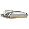 VidaXL Bed Frames, Slat Base, Double Bed, Adult Bedroom Interior Bed, Modern, Sonoma Oak 150x200 3209851