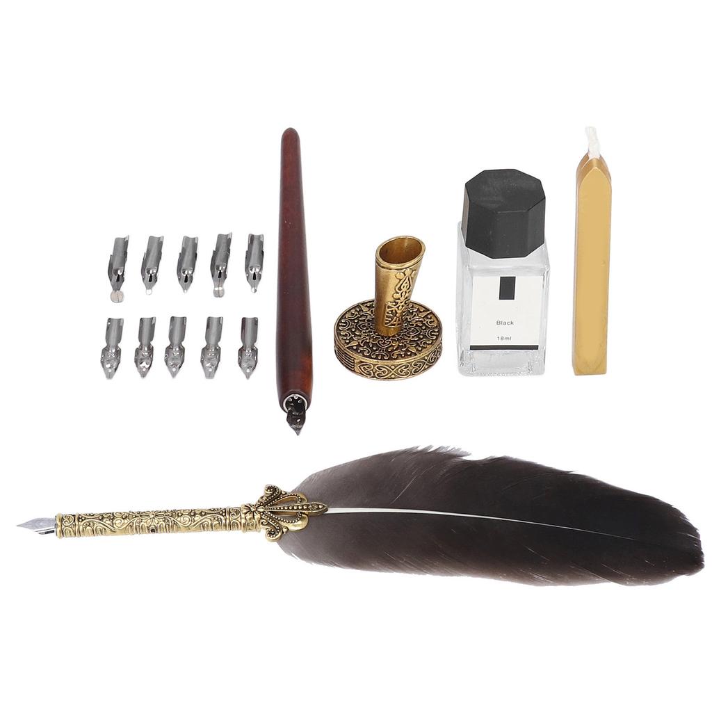 Pen Fine Workmanship Exquisite Pattern Quaint Texture Comfortable Grip Caligraphy Pen