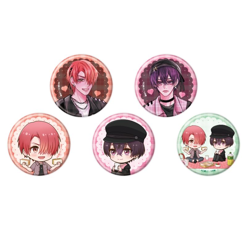 

Yankee Meets His Favorite Destiny 01 [Original Drawing & Illustrations] Can Badge 5-Piece Box