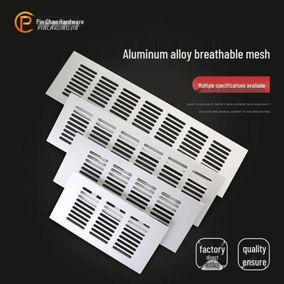 Aluminiumlegierung Atmungsaktives Mesh-Gitter für Schränke und Garderoben