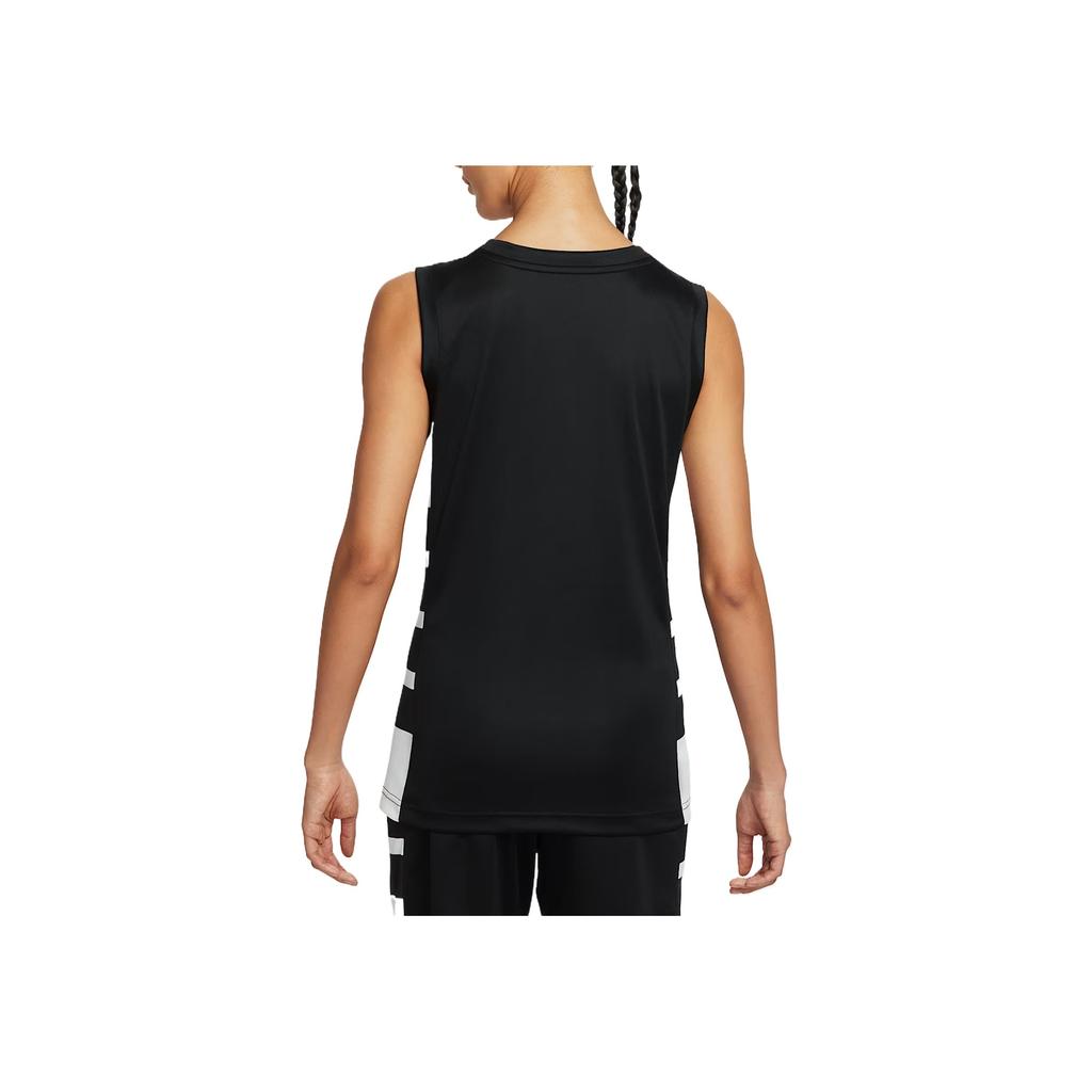 Nike Dri-Fit Elite Power Fashion Comfortable Trendy Simple Solid Color Basketball Vest Women Tops Team-Black IM9814-049