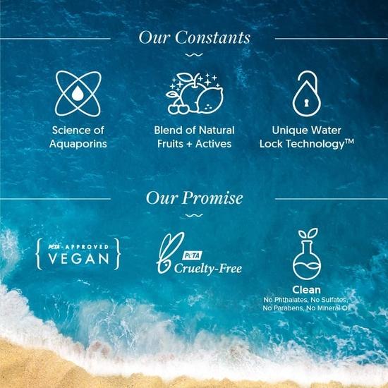 Aqualogica Hydrate+ Żel nawilżający z wodą kokosową i kwasem hialuronowym na dzień i na noc dla mężczyzn i kobiet - do skóry normalnej, suchej i mieszanej - 100 g
