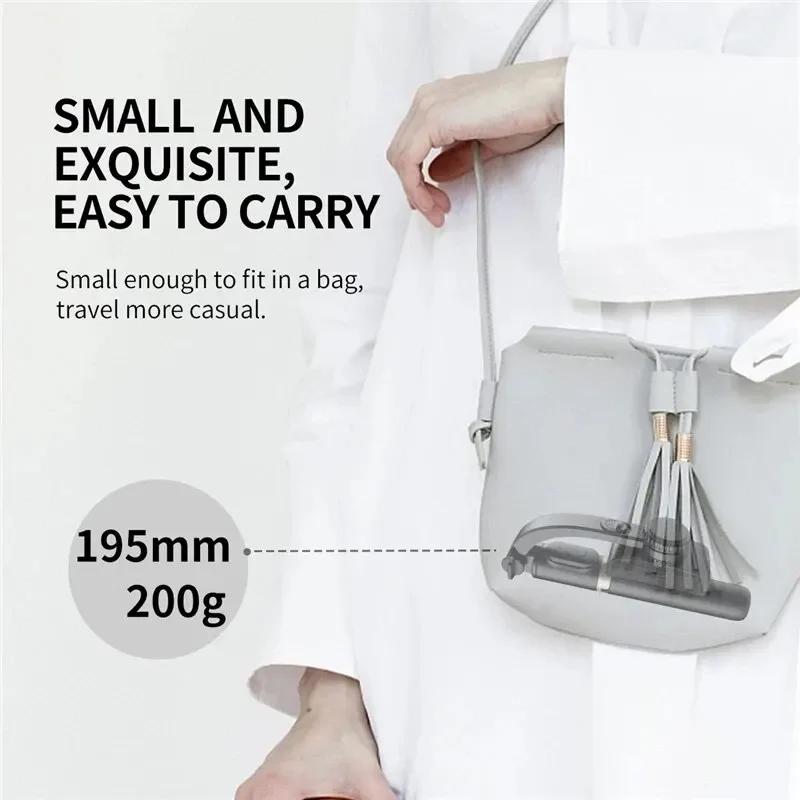 Q08 Mobile Phone Holder Video Stabilizer Bluetooth Selfie Stick Tripod Gimbal Stabilizer for IPhone 15 Samsung Xiaomi Live Stand
