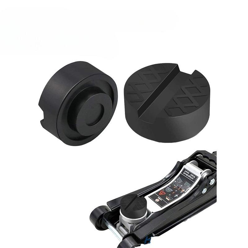 Car Hydraulic Jack Rubber Pad Universal Frame Protector Anti-slip Elevated Pallet Pad Jack Support Block Car Disassembly Tools