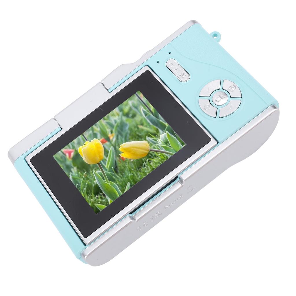 Digital Camera 4K 48MP 18x Zoom Auto   Anti Shake 2.4 Inch Screen Built in Fill Light Compact Students Camera for Daily Travel