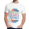 Unisex T Shirt Intelligence Is The Ability To Adapt To Change Great Harajuku Round Collar Cartoon