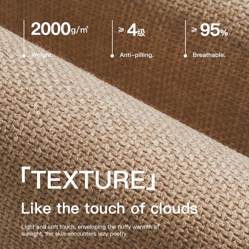 Oblouková lněná koupelnová předložka - Protiskluzová sprchová rohož, Ručně tkaná rychleschnoucí podložka do koupelny s gumovým podkladem, Lze prát v pračce