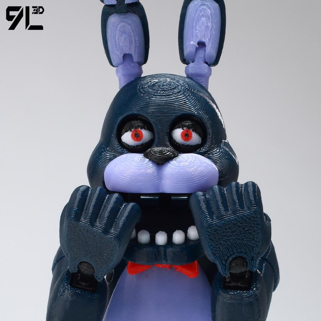 9L3 Imprimé en 3D Guitare Bonnie Titan13 Five Nights Security Breach FNAF Figurines d'Action Ours Harem de Minuit Articulation Mobile Amovible