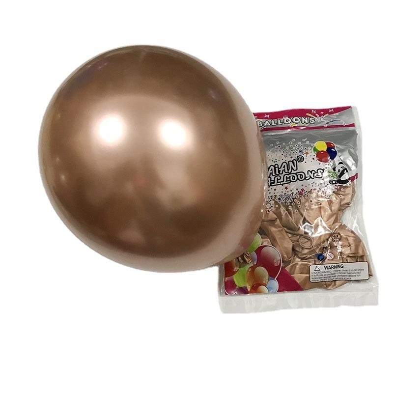 10 Zoll 1,8G Metallischer Latexballon Verdickter Bonbon Foto Hochzeitsfeier Dekoration Ballon