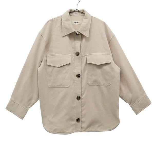 

SNIDEL оверсайз рабочая куртка F белый SWFJ214046 Женская Б/У