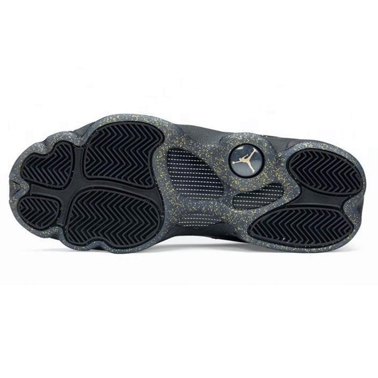 New JORDAN 13 Retro Black Metallic Gold GS DC9443-007