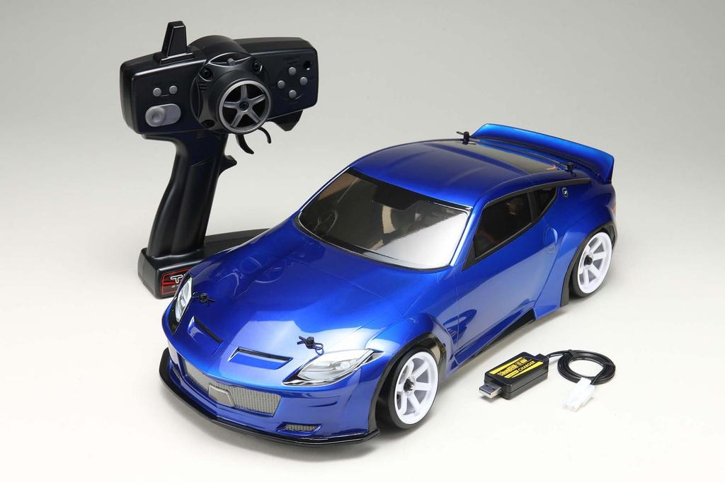 Yokomo PANDEM RZ34 Complete Drift Package RTR with Electric Radio Control (Blue) Gyro, (DPR-RZ34BL)