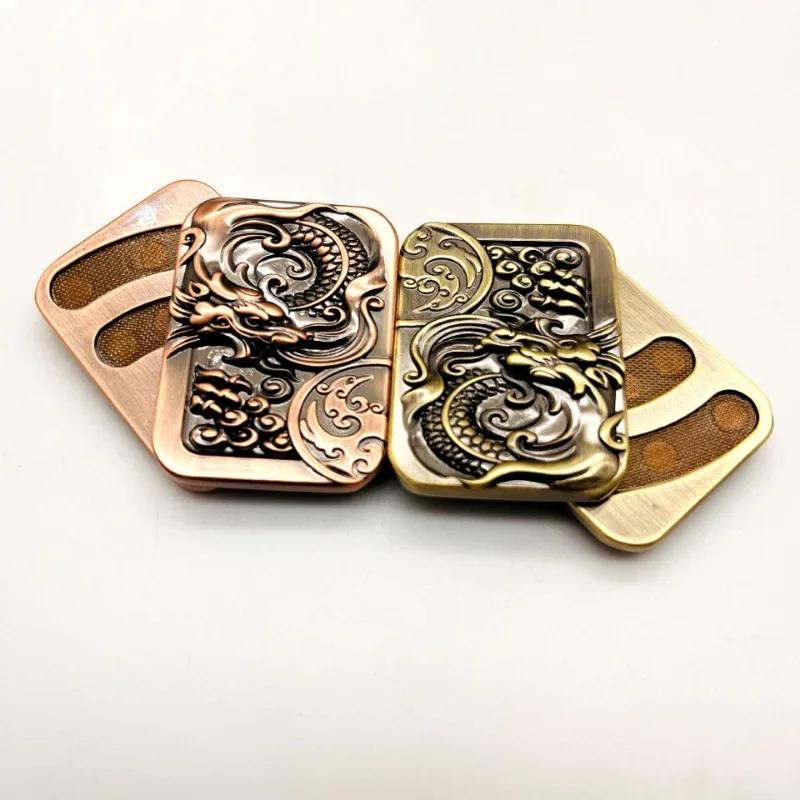 Magnetic Push Coin EDC Mechanical Slider Pushing Plate Metal Relieve Stress Relief Toy Antistresse Mini Fidget Relieving Anxiety